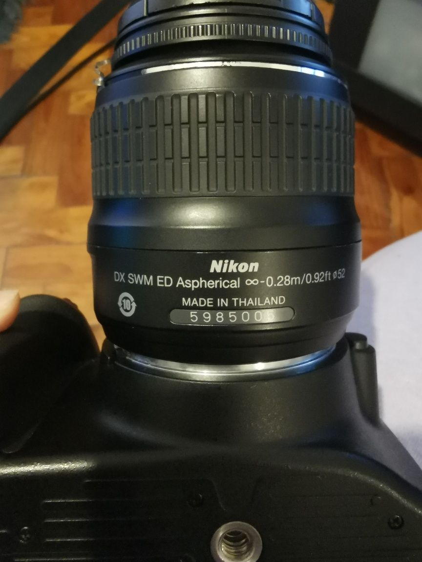 Máquina fotográfica Nikon D 3200