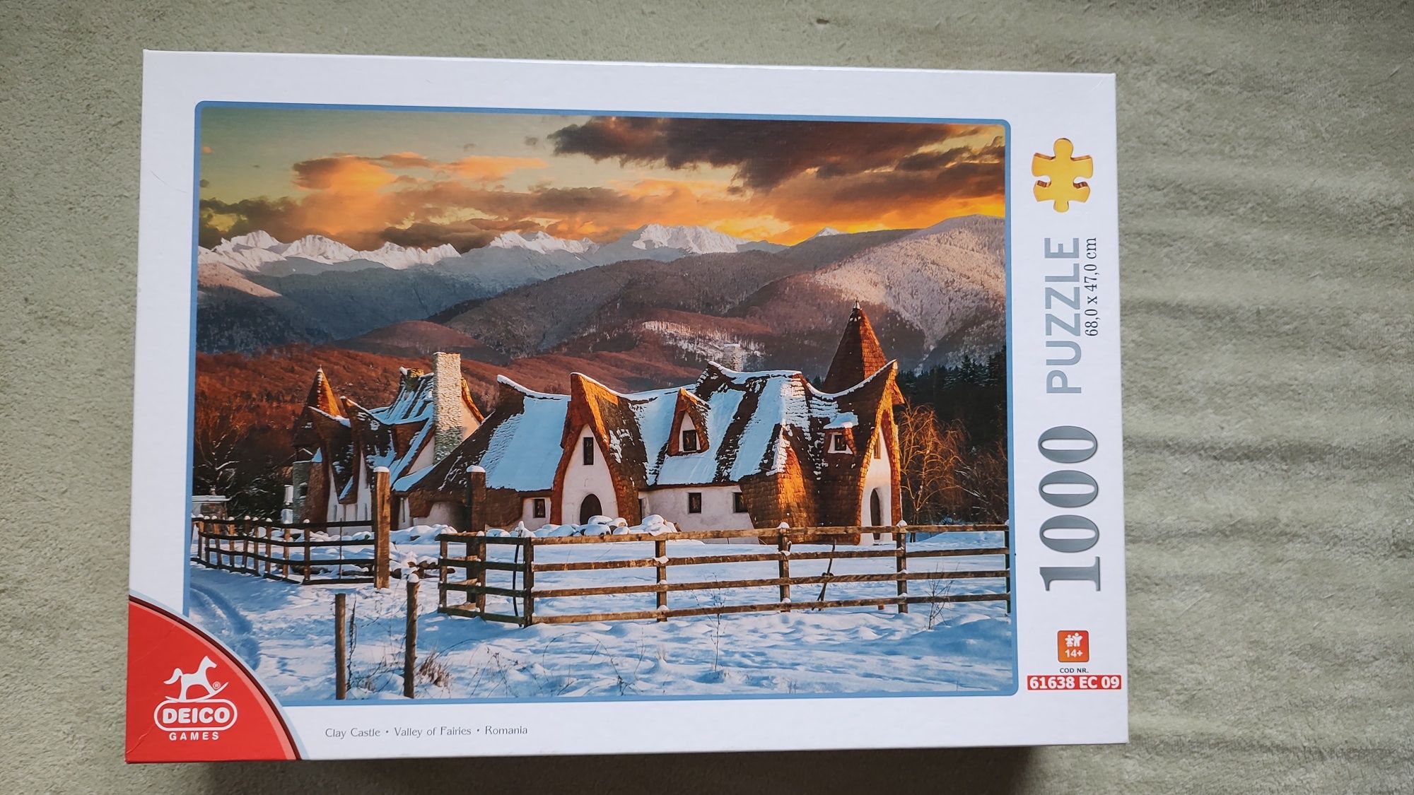 Puzzle 500, 1000 i 1500 elementow