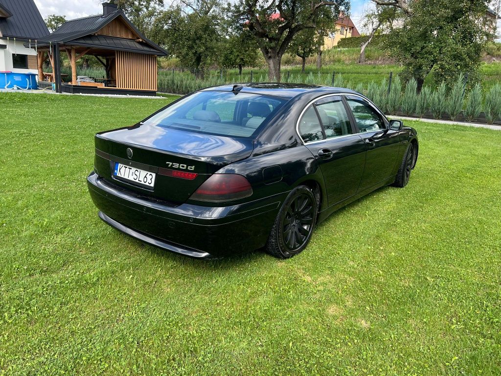 Bmw seria 7 e65 730d m57 czarna
