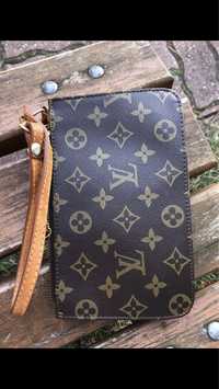 Torebka skóra naturalna canvas pachette monogram louis vuitton