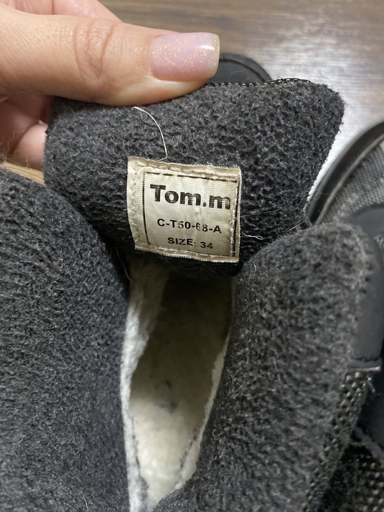 Ботинки Tom.m 34 размер