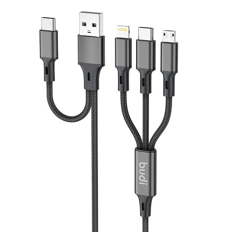 Wielofunkcyjny Kabel Budi Do Ładowania 6W1