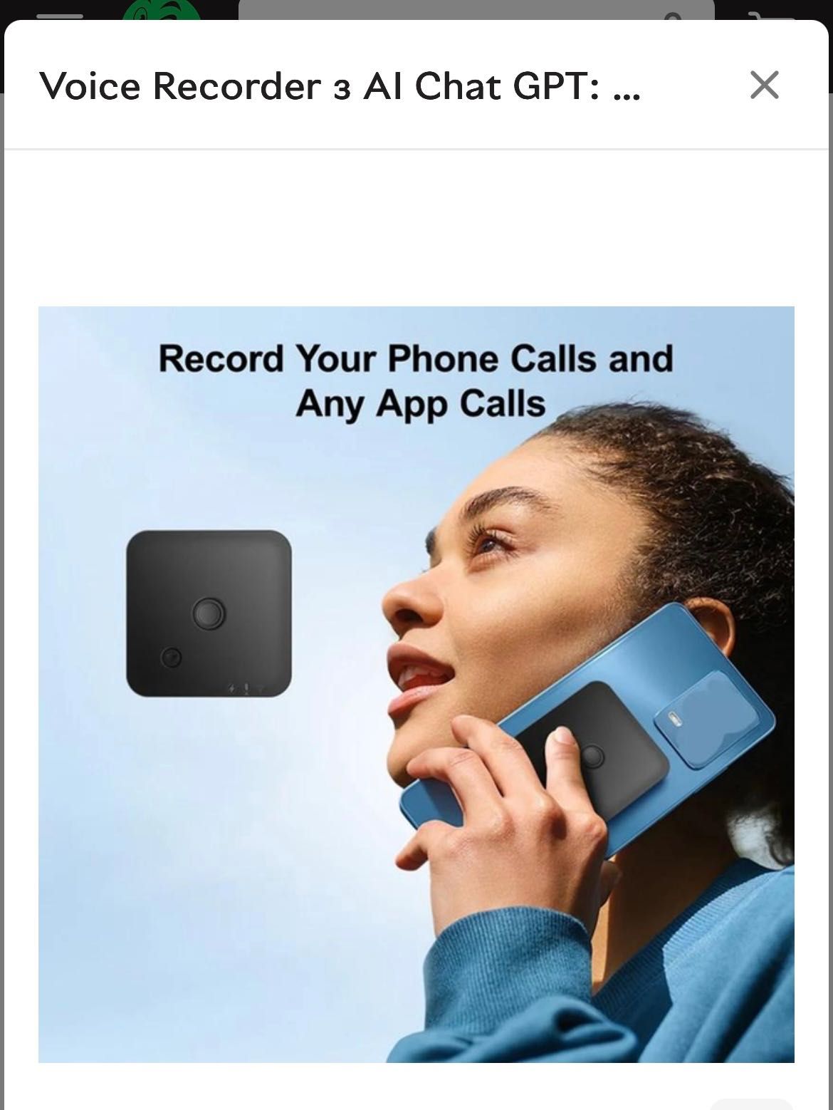 Voice Recorder з AI Chat GPT диктофон