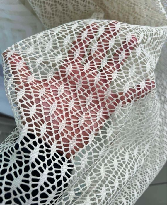 Тюль сітка турецька якість супер, Гардина недорогая гіпюр штори