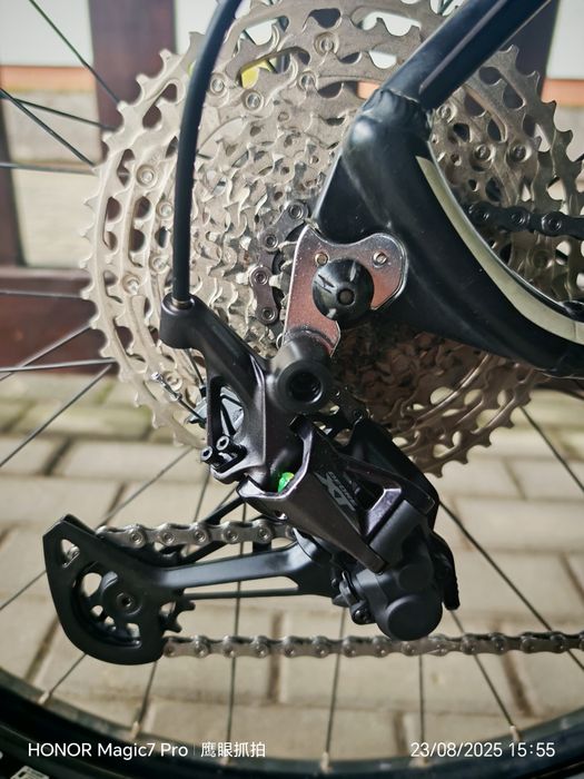 Wyścigowy Rower MTB Romet Mustang M8 XC 29 L-19, nowy napęd Shimano XT