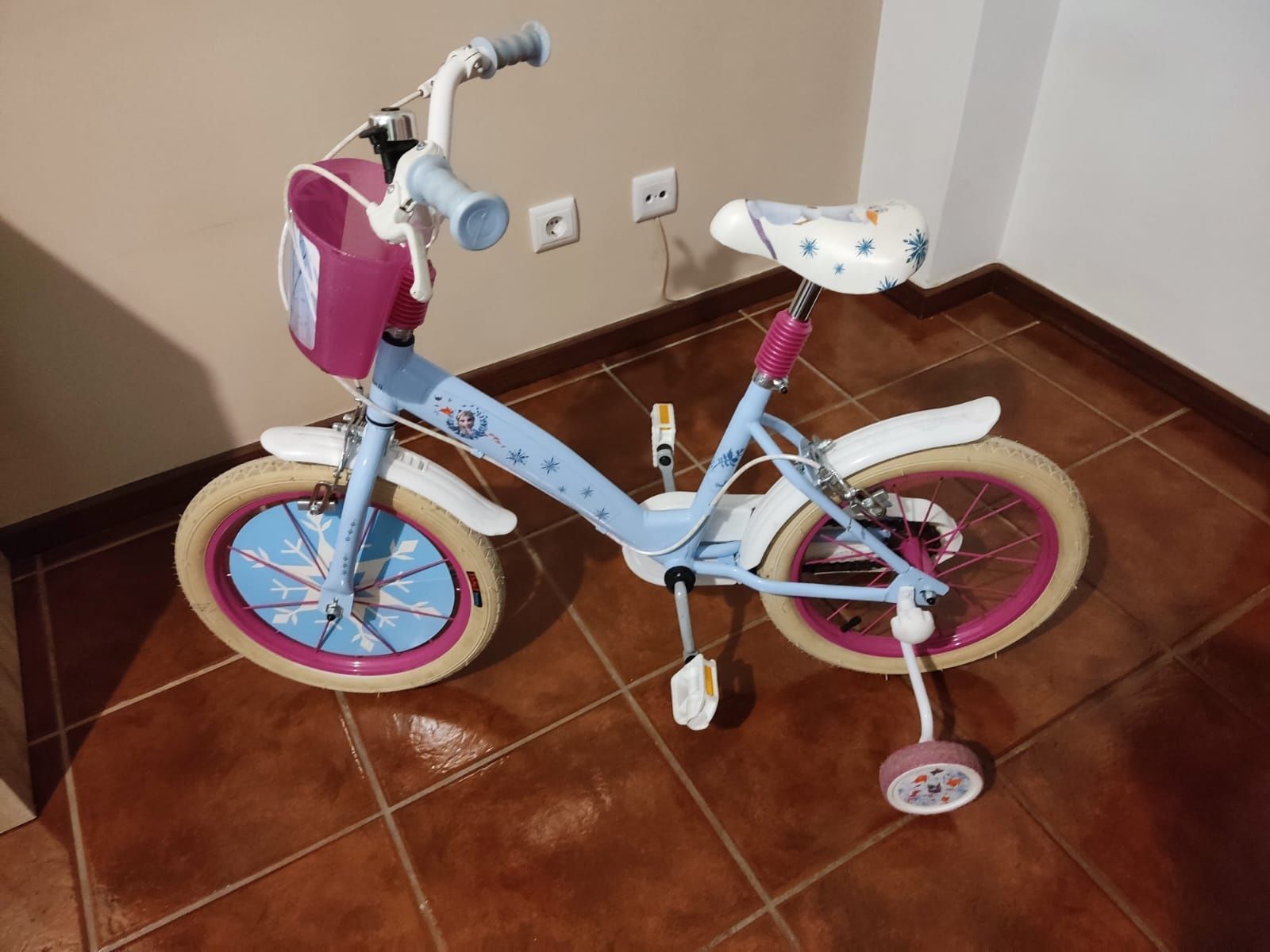 Bicicleta criança Frozen