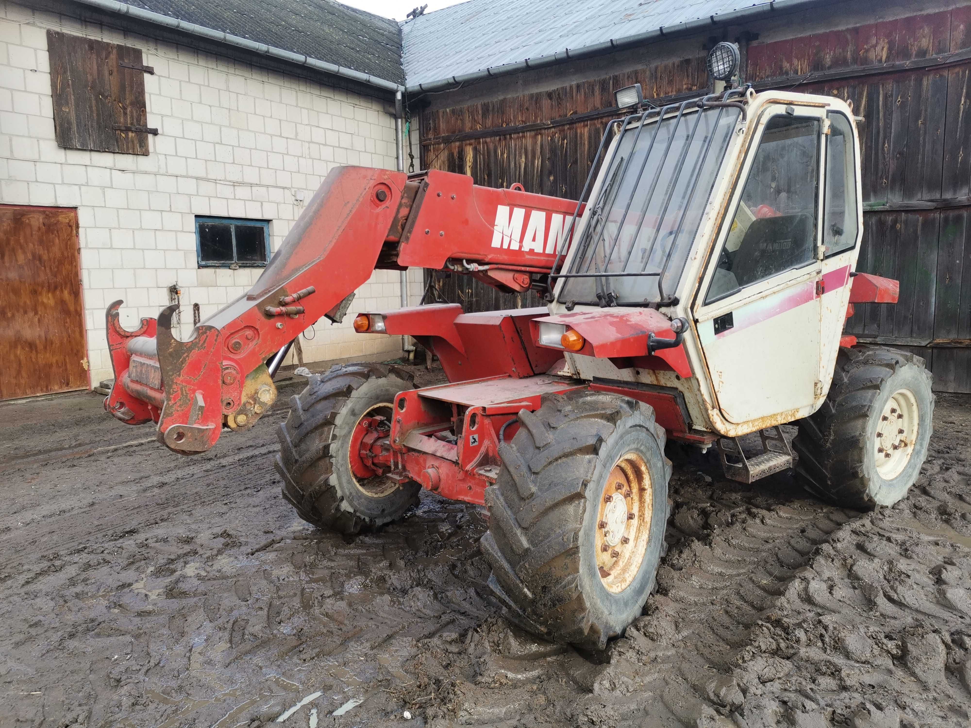 Manitou 626 Maniscopic Ładowarka 628 New Holland LM 430 super stan