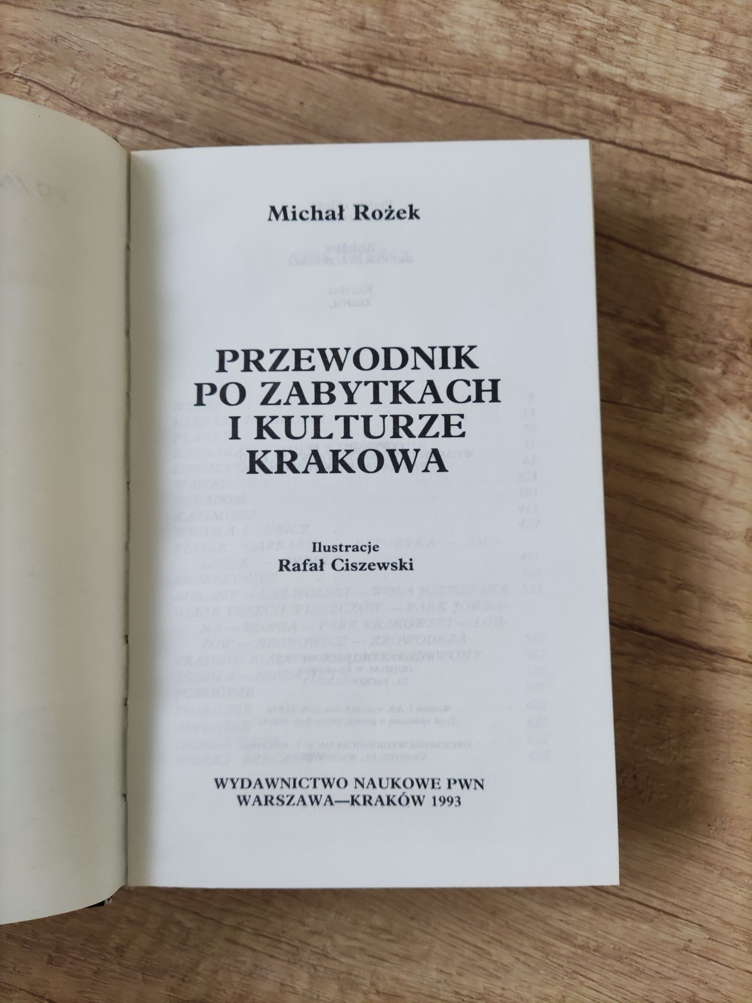 Przewodnik po zabytkach i kulturze Krakowa - Michał Rożek