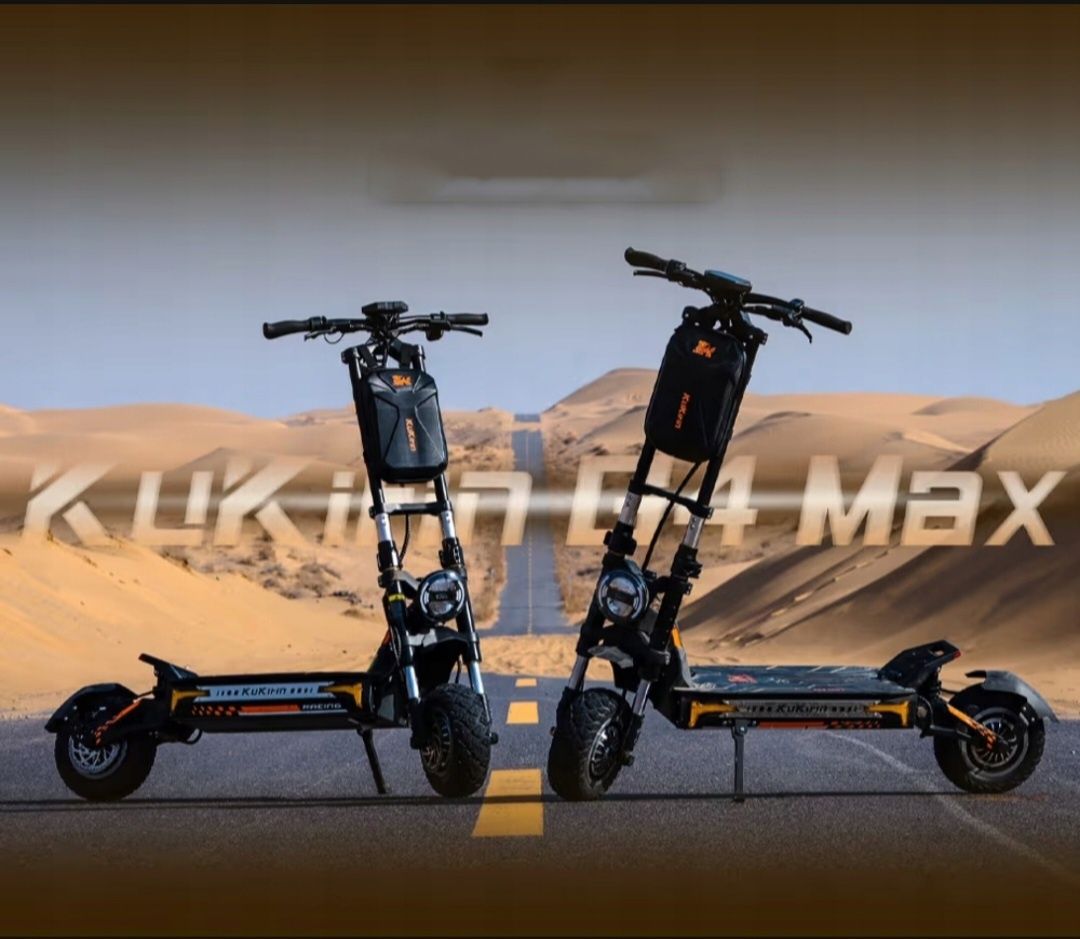 Elektryczny Kukirin G4 Max| Podwójny Silnik O Mocy 1600 W | 86 Km / H