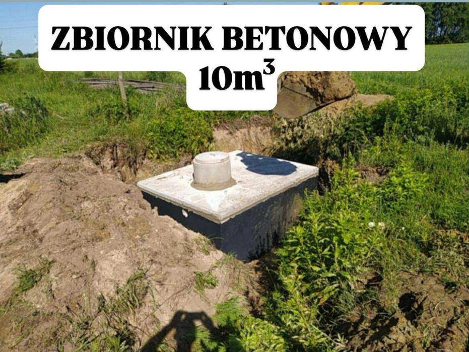 Zbiornik Betonowy 10m3 Szambo Betonowe Deszczówka