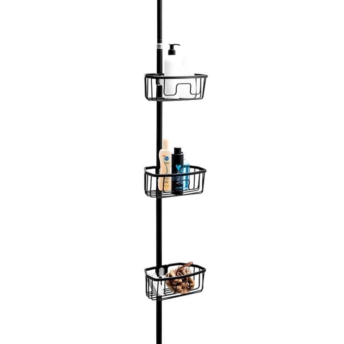 NAROŻNA PÓŁKA POD PRYSZNIC do łazienki *nowa* teleskopowa regulowana