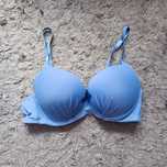 Biustonosz stanik granatowy push up 80B