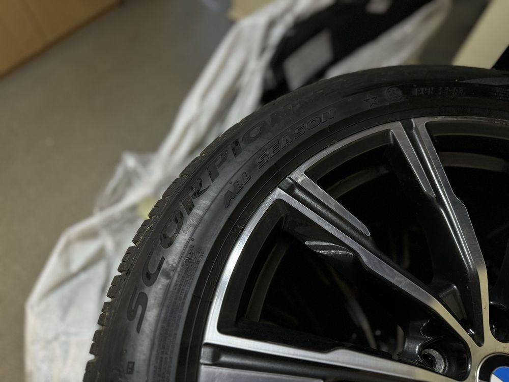Диск Б/У оригинал X5 G05 X6 G06 X7 G07 R20 СТИЛЬ 740М РЕЗИНА PIRELLI