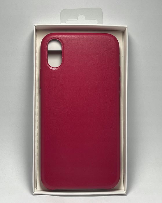 Etui Case Leather Skórzane Eco Do Apple Iphone Xr