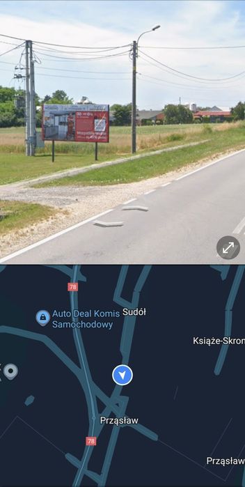 Prząsław Wynajmę powierzchnię reklamową Billboard Tablica