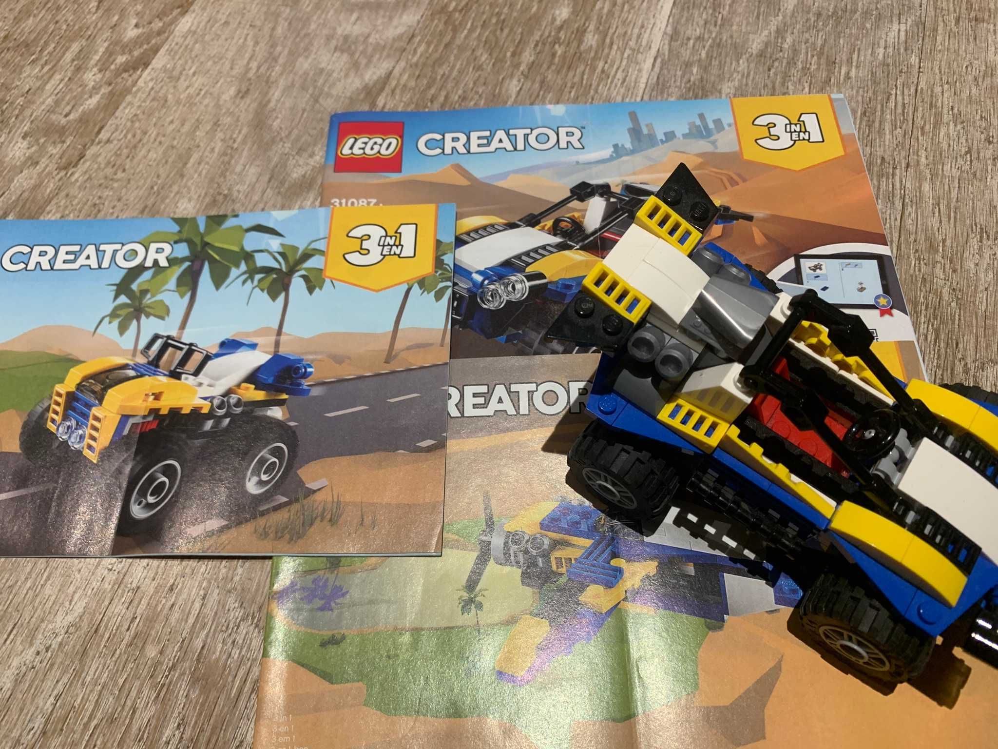 LEGO 31087 Creator 3w1 lekki pojazd terenowy