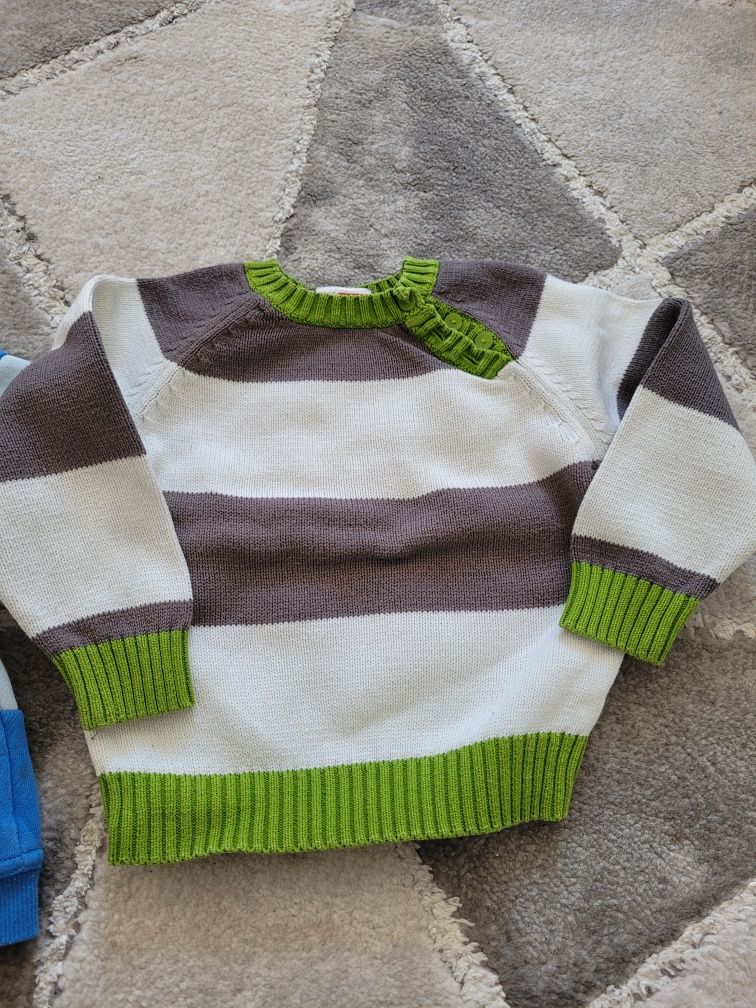 Zestaw chłopięcy bluza Adidas i sweter