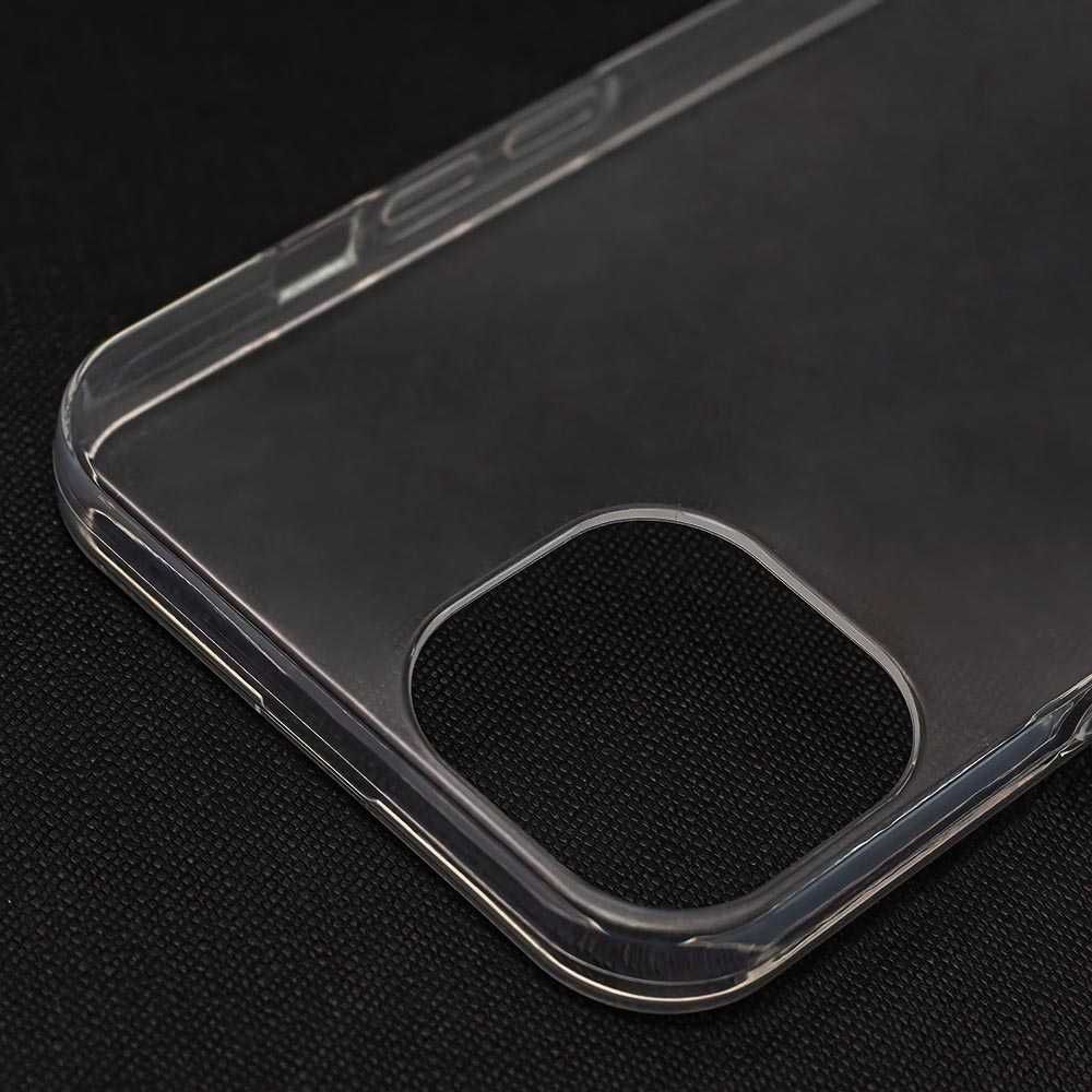 Etui, Plecki Slim 1 mm do Apple Iphone 15 kolor: transparentny