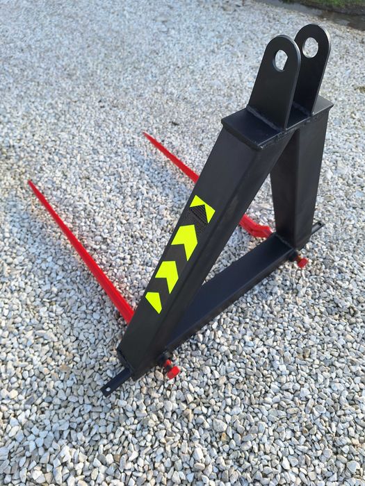 widły na tył ciągnika do bel podnośnik do balotów do siana kiszonki