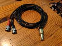 Interconnect bnc i din5 do sprzętu Naim i gramofonu, kabel