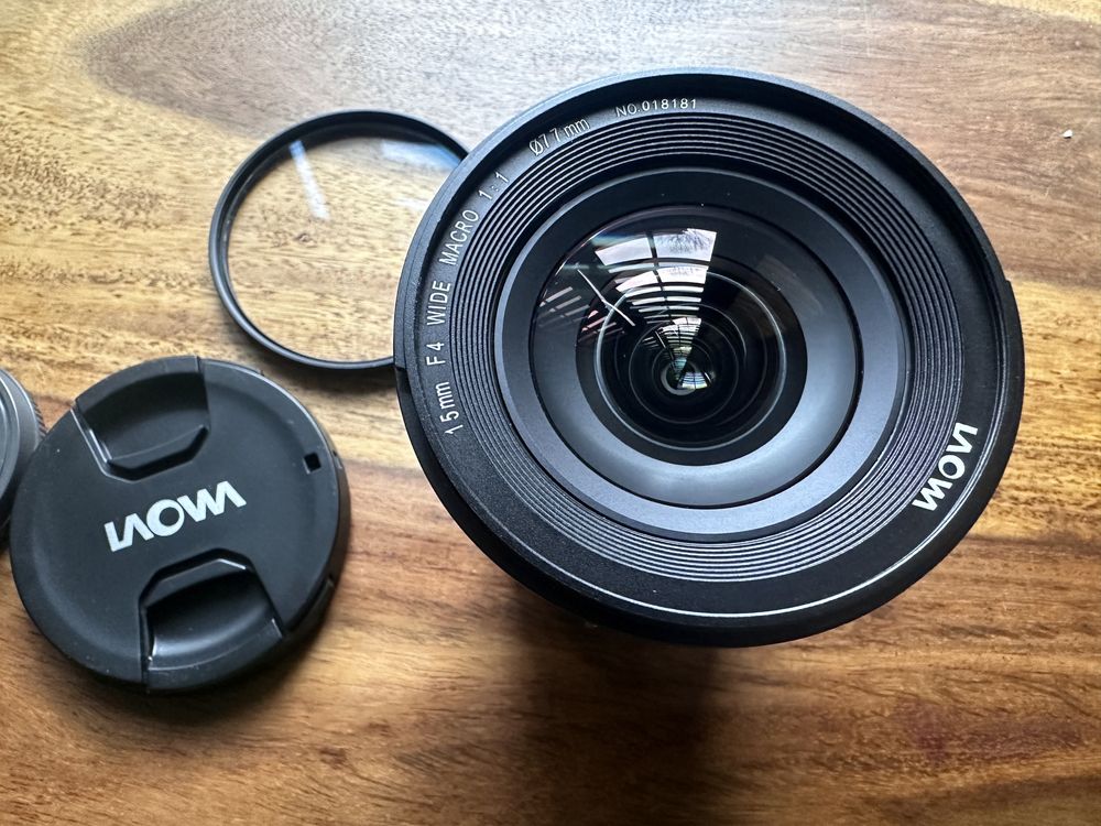 Obiektyw Macro Laowa 1:1 15mm f/4 (Sony E)
