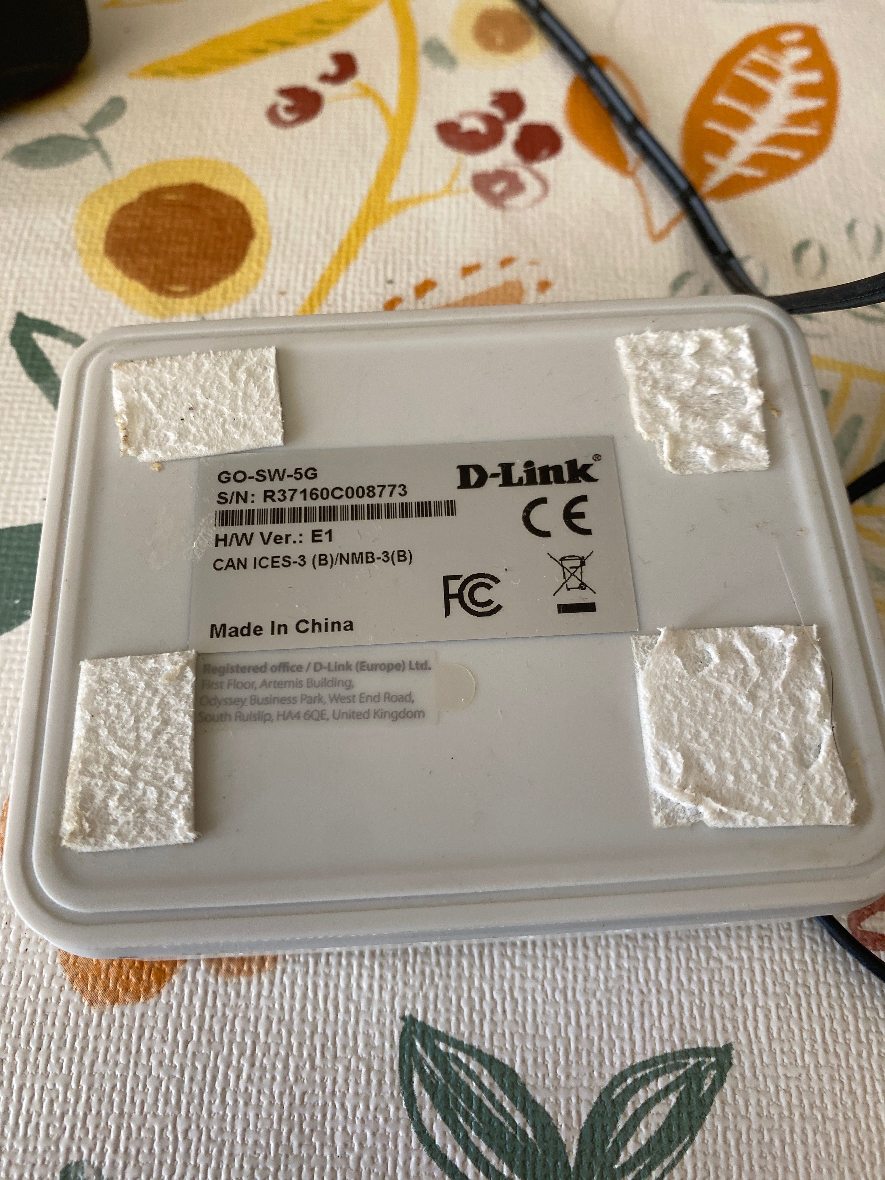 D-Link 5 portas Go-SW-5G