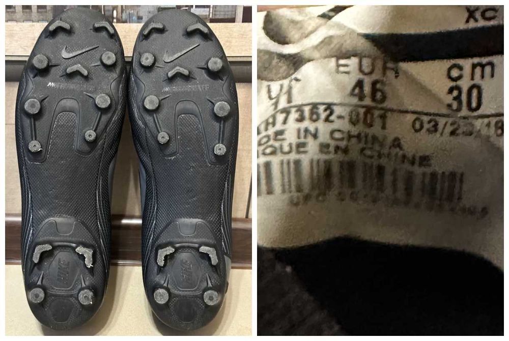 Полупрофи бутсы Nike Mercurial SUPERFLY 6 р. EUR-46/45-30 см.