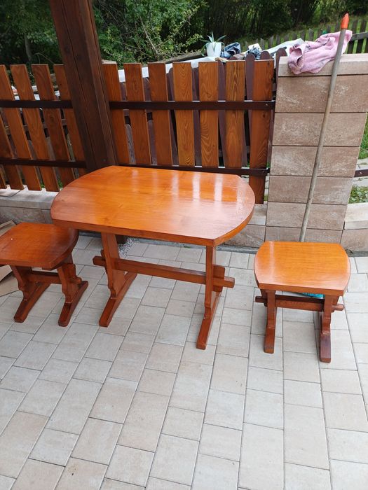 Stolik, stół, taboret, taras, balkon, altana