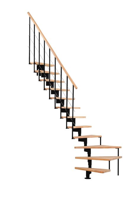 Schody modułowe STYLE Black, zabiegowe /70 cm
