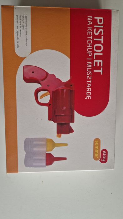 Pistolet na ketchup i musztardę