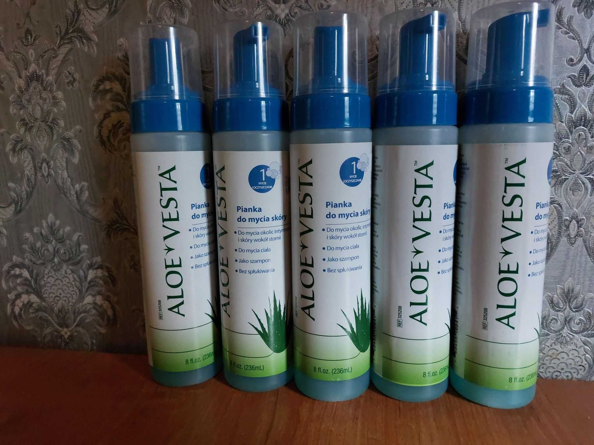 Pianka do mycia skóry Aloe Vesta 236 ml 3 szt.