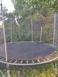Trampolina z siatką