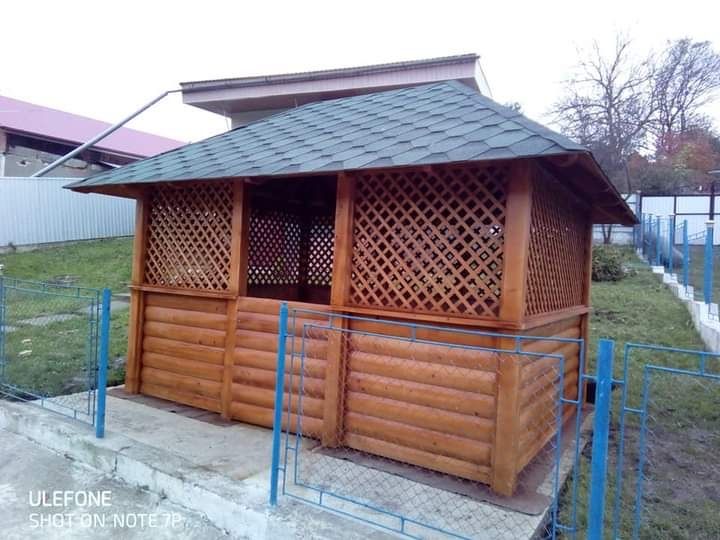 Альтанка Беседка Літня тераса Піднавіс тираса зона барбекю апібудинок