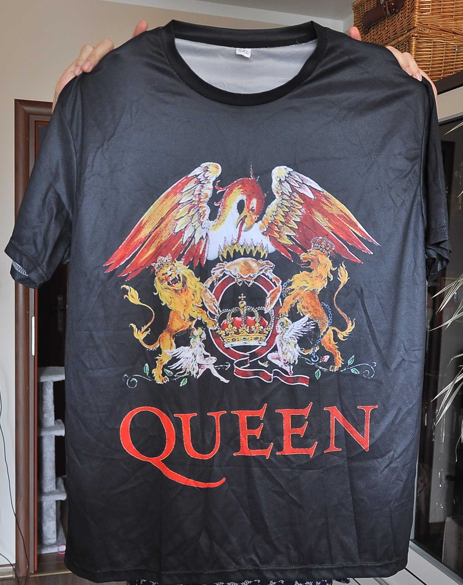 QUEEN - Extra koszulka rozm.XL Poliester Freddie Mercury