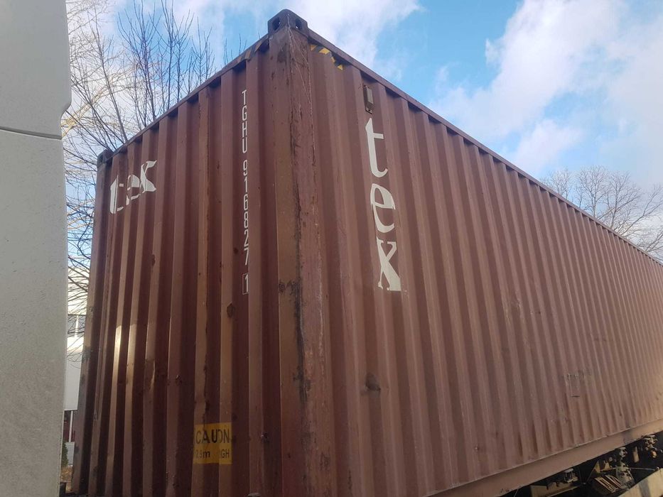 Kontener magazynowy 40HC (12 m) używany - Transport Cała Polska