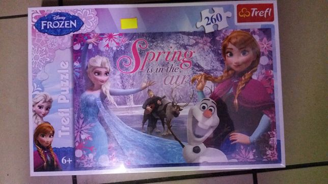 Puzzle Frozen Disney 260 szt kpl nowy