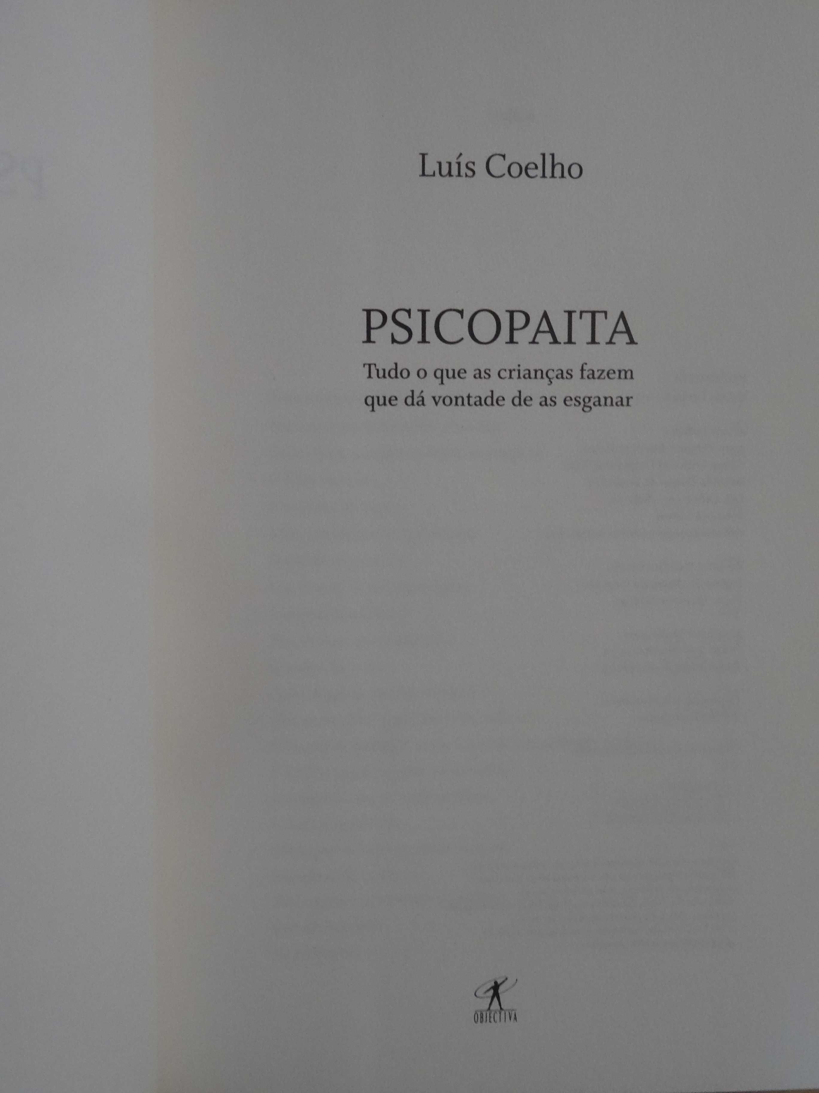 Psicopaita de Luís Coelho - 1ª Edição