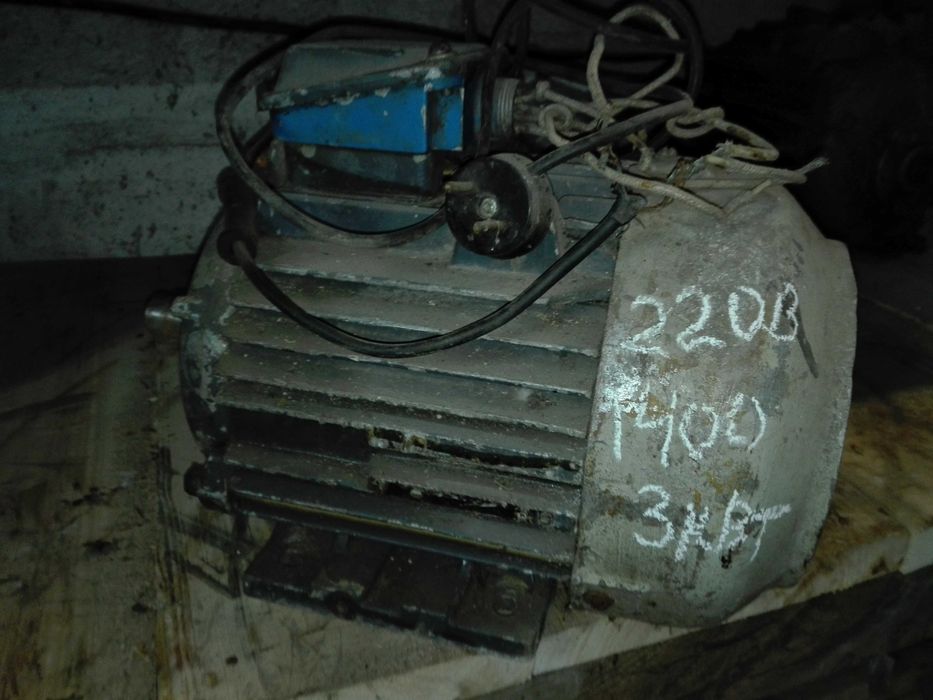 Электро двигатели 3хфазные до 4 Кват