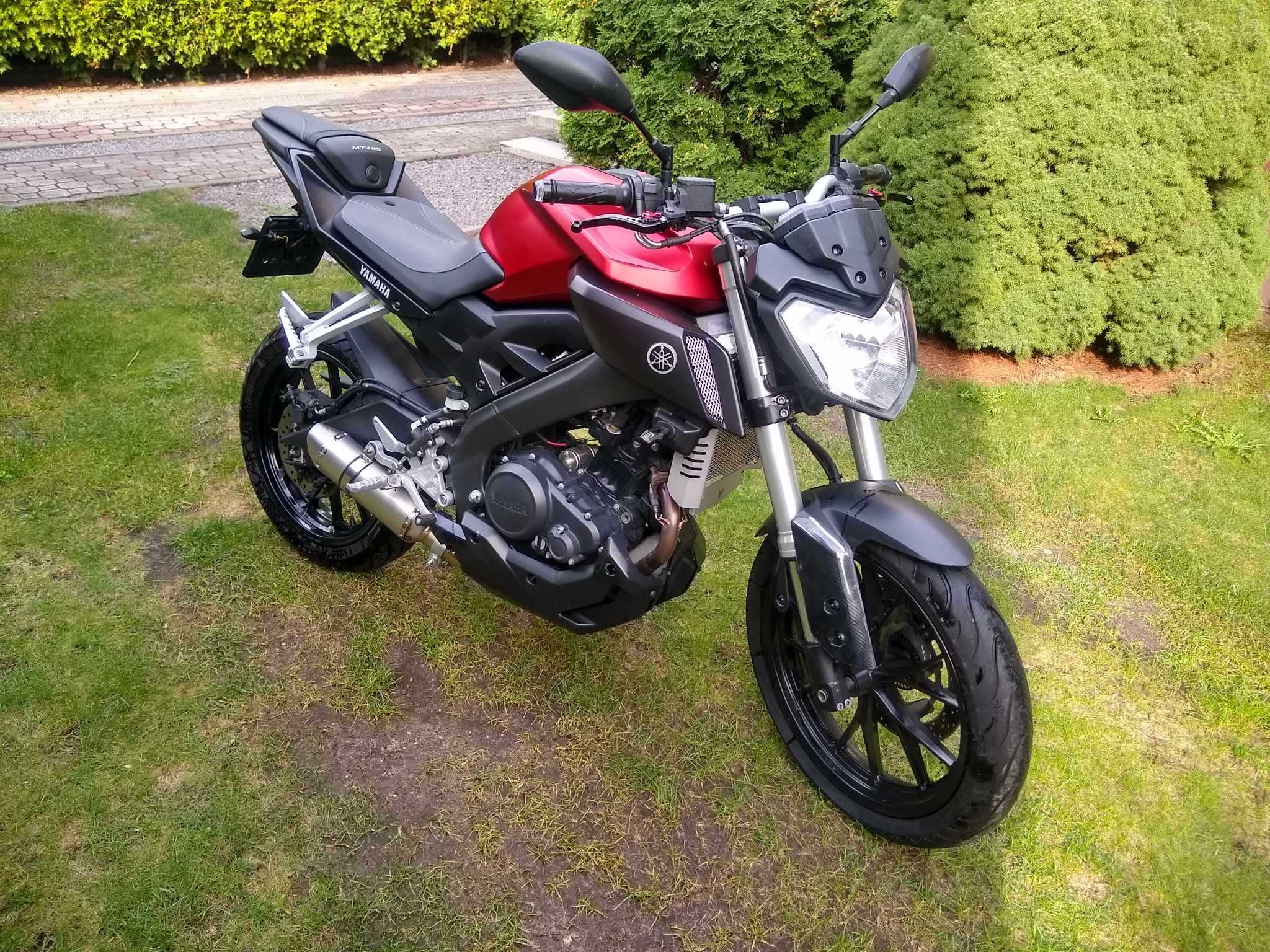 Yamaha mt 125. 2016 r.