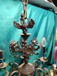 Lampa kinkiet abażur Szperownia Andrychów vintage PRL