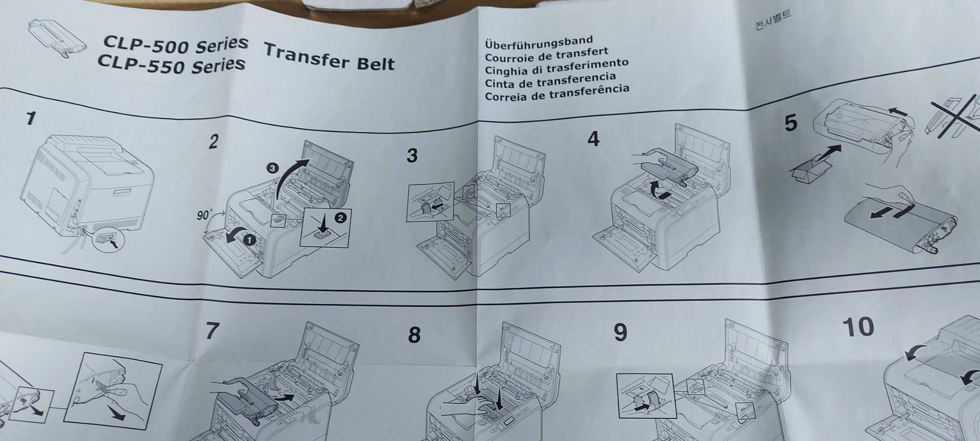 продам(10) Катриж CLP-500(E) Series Transfer Belt к Принтеру SAMSUNG