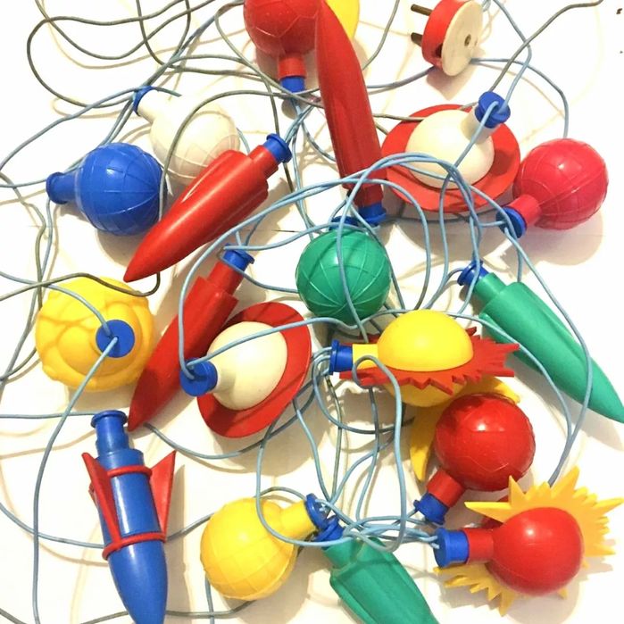 Ёлочные  гирлянды Радуга, Космос, Сюрприз  рабочие