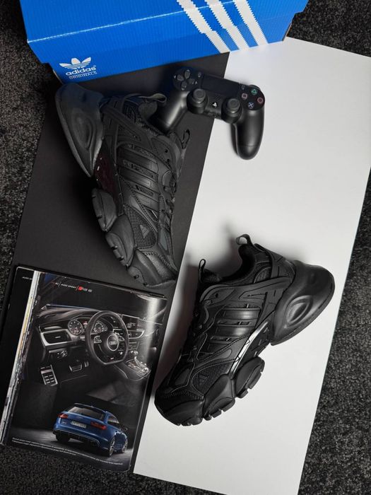 Чоловічі кросівки адідас Adidas XLG Runner Deluxe GTX All Black 41-45