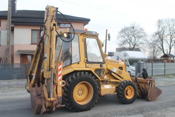 Koparko-ładowarka CAT 428 II 428B  volvo JCB Case Terex Hitachi 4x4