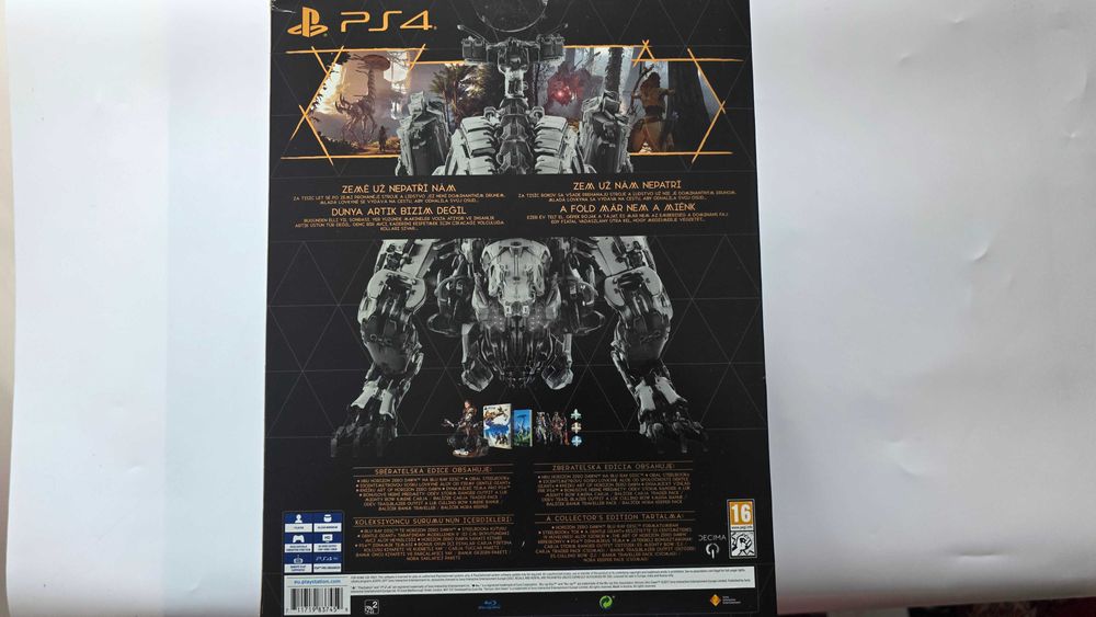 PS4 Horizon zero dawn edycja kolekcjonerska