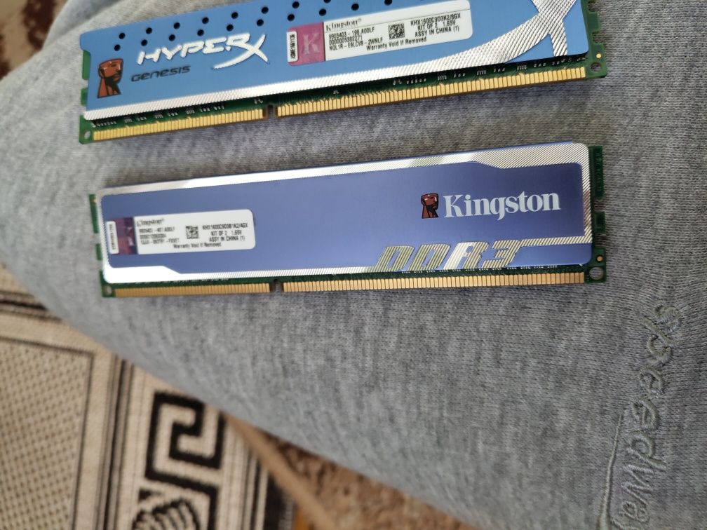 ddr3 4gb-2шт i 2gb-2шт kingston hyperx