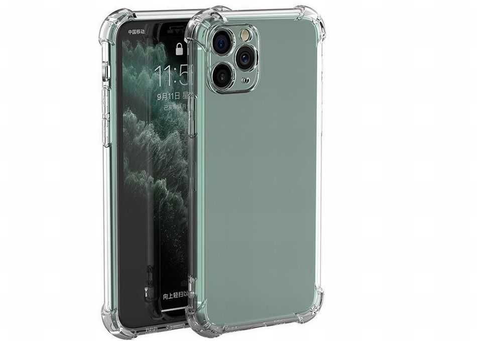 Etui Case Nowe na Smartfon iPhone Serii 11,12,13 Przeźroczysty