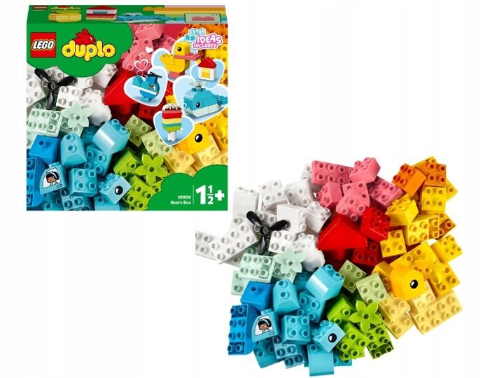 Lego Duplo Classic Pudełko Z Serduszkiem 10909