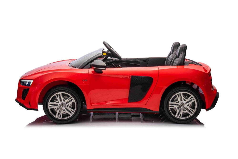 Dwuosobowy MAX 100Kg 2x200W 24V14Ah Auto na akumulator Audi Spyder R8
