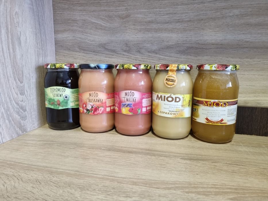 Miód Świeży tegoroczny od pszczela z rodzinnej  pasieki !